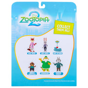 Jazwares Disney Zootopia 2 Adventure 5-Pack Articulated 3 Inch Action Figures Multicolor Includes Judy Hopps Nick Wilde ZOTP0012