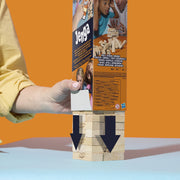 Hasbro Jenga Wooden Block Stacking Game with 54 Hardwood Blocks, Multiple Play Modes, Ages 6 and Up