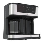 Savour 30385 Dual Coffee Maker, Programmable 12-Cup Coffee Pot & Single Serve Coffee Machine