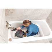 RIDGID K9-12 FlexShaft Drain Cleaning Machine, 1/4 in. x 30 ft Cable, Compact Portable Design, 9.2 lb, 74978