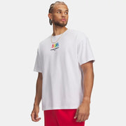 Under Armour Heavyweight Fitness Expo Short-Sleeve T-Shirt - White/Black - L