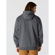 Carhartt Rain Defender Paxton Men's Heavyweight Pullover Hoodie, Carbon Heather, Large, 100615-026