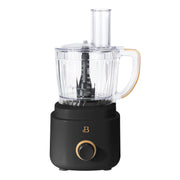 Made By Gather Beautiful 10-Cup Food Processor, Powerful 500-Watt Motor, Wide 3-Inch Feed Tube, Variable Speed Control, White Icing