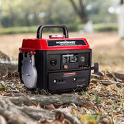PowerSmart PS50 Gas Fuel Generator 1200W Portable Inverter for Camping Outdoor, Low Noise with AC Outlet