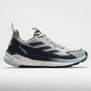 adidas TERREX Free Hiker Low GORE-TEX Hiking Shoes for Ladies - Semi Flash Aqua/Carbon - 8M