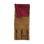 Cabela's Mountain Trapper 0F Midsize Sleeping Bag, Brown, Youth Fit, Synthetic Insulation, 72 in