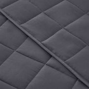Teler Weighted Blanket for Adult, 20 lb, 60 x 80 in Queen Size, Grey, Cooling Breathable Microfiber, Even Weight Distribution, ZLT-ZJ-D