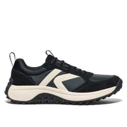KEEN KS86 Men's Retro Suede Athletic Hiking Sneakers, Black/Birch, Size 13