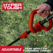 Hyper Tough 14 Inch 20V Brushless Cordless String Trimmer with 4.0Ah Battery and Charging Cable