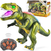 Joyfy Remote Control Walking Dinosaur for Kids 3-5