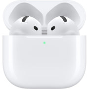 Apple AirPods 4 Wireless Earbuds with H2 Chip, Personalized Spatial Audio, Voice Isolation, White, MXP63AM/A