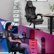 GTRACING GTWD-200 Gaming Chair with Footrest