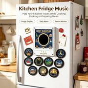 NovaSyrma Magnetic Fridge Vinyl Music Box Christmas
