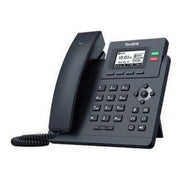 Yealink SIP-T31G VoIP Telephone, Corded, 2 Lines, HD Voice, PoE Enabled, Dual-Port Gigabit Ethernet, Wall Mountable, Classic Gray