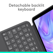 Logitech 920-012659 Combo Touch Keyboard Case with Trackpad for iPad Pro 11
