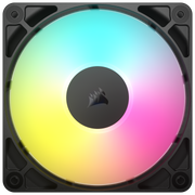 Corsair RS120 ARGB PWM 120mm Computer Cooling Fans Triple Pack, Magnetic Dome Bearing, Daisy-Chain 4-Pin PWM and +5V ARGB Connections, Concentrated AirGuide Cooling