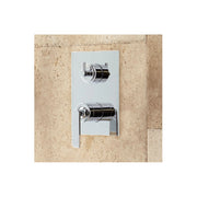 Signature Hardware 414750 Calhoun Shower System with Rainfall Shower Head and Hand Shower, Brushed Nickel