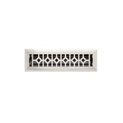 Signature Hardware 435706 Appert Steel Floor Register - 2-1/4