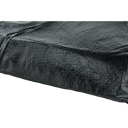 Swimline Fine Mesh Rectangle Winter Pool Cover, Silver Reflective Polyethylene, 16 x 32 ft, UV-Treated Reinforced Edges, Drawstring Closure, EM1632