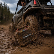 Monster Bambox Portable Rugged Bluetooth Speaker, 300W Peak Power, IP67 Waterproof Dustproof Shockproof Freezeproof, 48-Hour Playtime, RGB LED Lights, USB-C Power Bank, Black