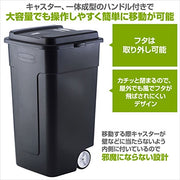 Rubbermaid #FG285100BLA 50 Gallon Black Wheeled Trash Can