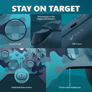 Microsoft EP2-29909 Xbox Wireless Controller Mineral Camo for Xbox Series X|S, Xbox One, PCs, and Cloud-Enabled Devices