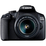 Canon 2728C002 EOS 2000D, Rebel T7, DSLR Camera and 18-55mm III Kit, 24.1 MP