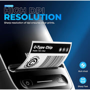 Nelko PM220  Label Maker Machine with Tape, Bluetooth Label Printer, 2 Inch Portable Thermal Printer for Small Business, Address, Logo, Clothing, Sticker...