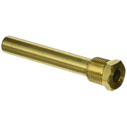 Hayward Thermostat Bulb Well, Durable Gold Finish, Compatible with H-Series ED1 Style Pool Heater, 6 in, 3.3 lb, HAXTBW1930