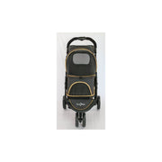 Gen7Pets G2340GN Promenade Pet Stroller, Gold Nugget Black and Gold