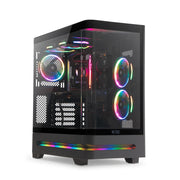 Acer Nitro 85 Gaming Desktop, Liquid Cooled, AMD Ryzen 7 7800X3D Processor, NVIDIA GeForce RTX 5070 Graphics, 16GB DDR5 RAM, 1TB PCIe 4.0 NVMe SSD, Black, N85-100-UW38
