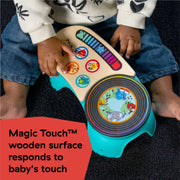 Hape Baby Einstein DJ Discovery Musical Toy Turntable with Magic Touch Technology, 50 Melodies, Volume Control, FSC-Certified Wood, Ages 6 Months to 3 Years, 16846