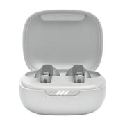 JBL JBLLIVEPRO2TWSSLAM Live Pro 2 Wireless Earbuds, True Adaptive Noise Cancelling, 40 Hours Playback, Wireless Charging, 6 Microphones, IPX5 Water Resistant, Silver