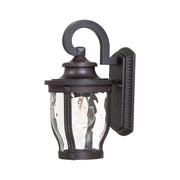 Minka Lavery 8763-166 Die-Cast Aluminum Three Light Wall Mount With Glass, Corona Bronze