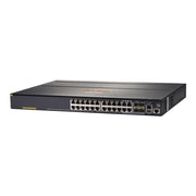 HPE Aruba 2930M 24-Port Gigabit PoE+ Managed Network Switch, 1 Slot, Layer 3, Rack-Mountable, JL320A