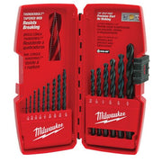 Milwaukee 48-89-2803 15-Piece Thunderbolt Black Oxide Drill Bit Set