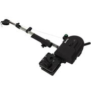 Scotty Fishing 1106 Depthpower Electric Fishing Downrigger with 60in Telescoping Stainless Steel Boom, 16-Position Pedestal Swivel Mount, Rodmaster II Rod Holder, Black Beige