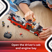 LEGO City F1 Display Truck with Audi F1 Race Car Building Set, 508 Pieces, Ages 7+, 6585638