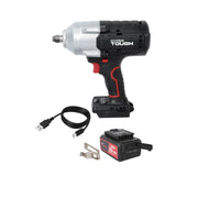 Hyper Tough 6083 20V Brushless Cordless 1/2-In Impact Wrench, 900 Ft-Lbs Torque, Built-In LED Light