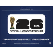 Panini 2026 FIFA World Cup Collectible Trading Stickers, Official Sticker Collection Box of 25 Packs, Multi-Colored Foil Finish, 20492