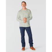 Carhartt 106656 Force Relaxed-Fit Midweight Long-Sleeve Pocket T-Shirt for Men, XL, Smoked Teal