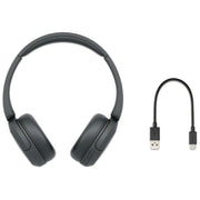 Sony WHCH520/B Wireless Headphones Bluetooth On-Ear Headset with Microphone, Black New