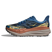 Hoka Stinson 7 Men's Athletic Shoe, Versatile Multi-Terrain Traction, Foggy Night/Cardamom, Size 11, 1141530-FDM