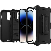 OtterBox 77-88699-DSV Defender Series Pro Case for Apple iPhone 14 Pro, Black