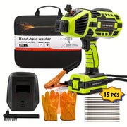 TKDMR DHJ-001-GREEN Portable Welding Machine, Handheld Welding Machine With IGBT Inverter With Variable Current Regulation