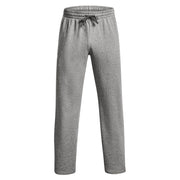 Under Armour Rival Fleece Pants for Men - Castlerock Light Heather/White - M