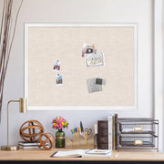 U Brands 2917U00-01 MDF Frame Linen Bulletin Board, Size: 40