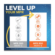 Filtrete 16x25x1 HVAC Furnace Air Filter, MPR 300, MERV 5, Dust Reduction, Pack of 4