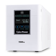 CyberPower Medical Grade Uninterruptible Power Supply, 1100VA/880W, 6 Hospital-Grade Outlets, Line Interactive, Mini-Tower, White, M1100XL