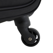 Protege Arendale 28in Softside Expandable Rolling Spinner Luggage, Black, 4 Spinner Wheels, Telescopic Handle, PG54100147016LB